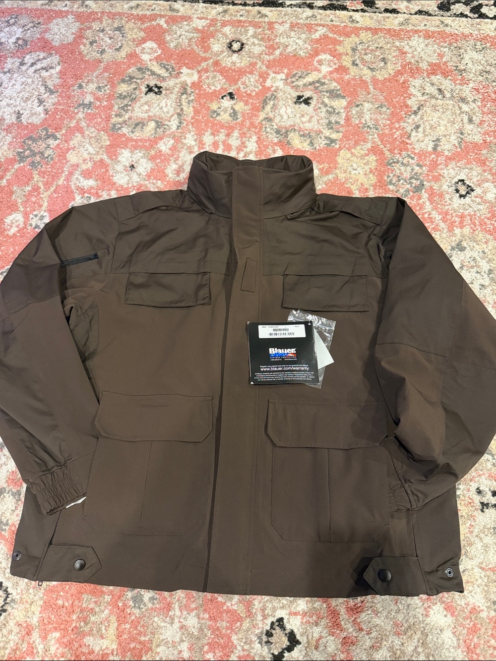 Blauer Men's Brown Military Field Jacket